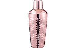 Шейкер рифл.;  сталь нерж.,медь;  0,7л;  D=89,H=235мм;  медный